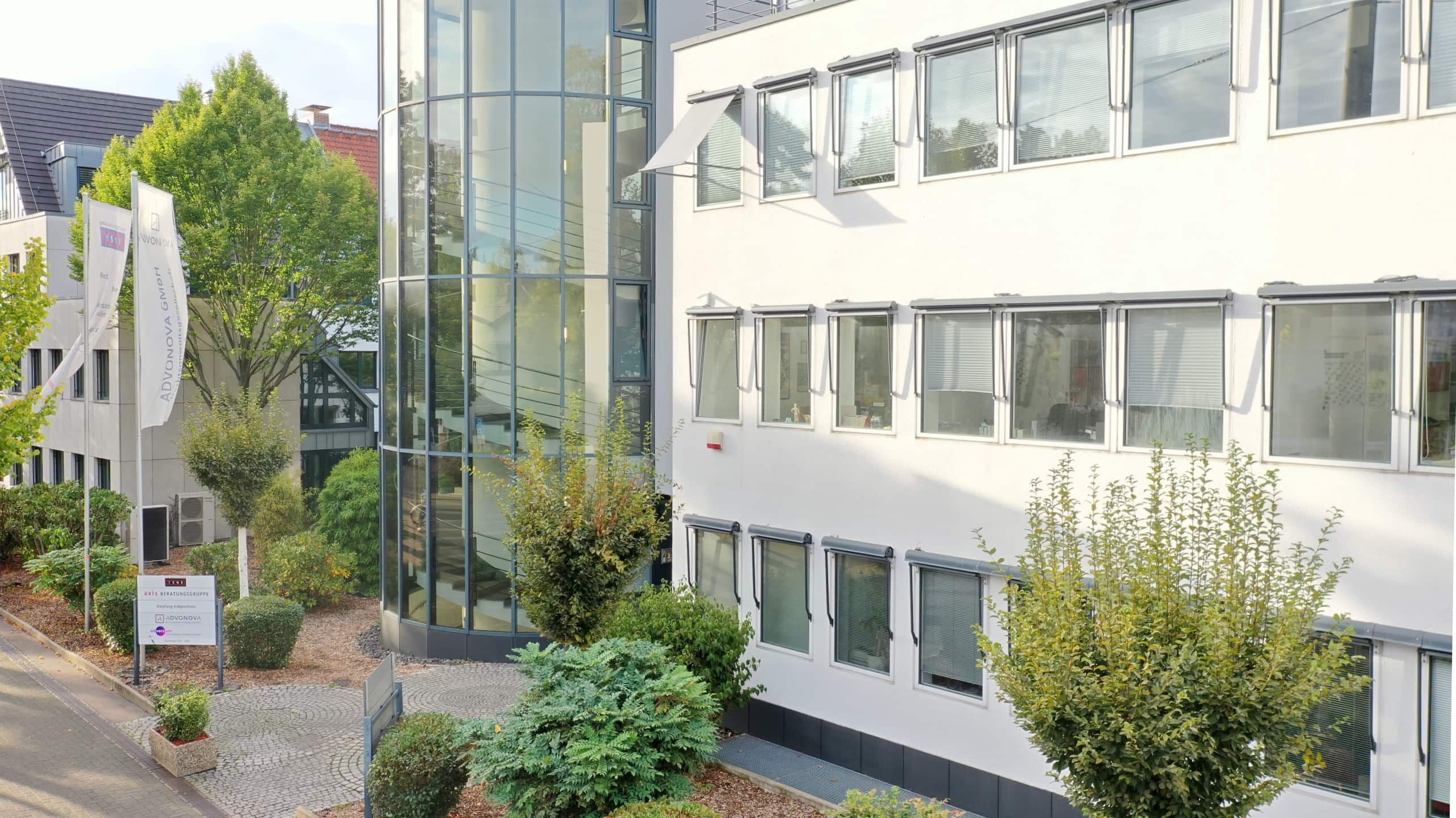 Frontaufnahme des Gebäudes der procivis GmbH Rechtsanwaltgesellschaft in Köln